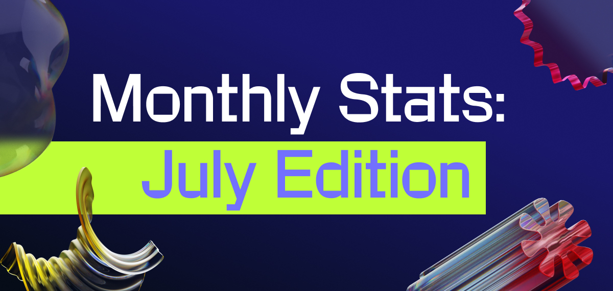 Monthly stats: July edition