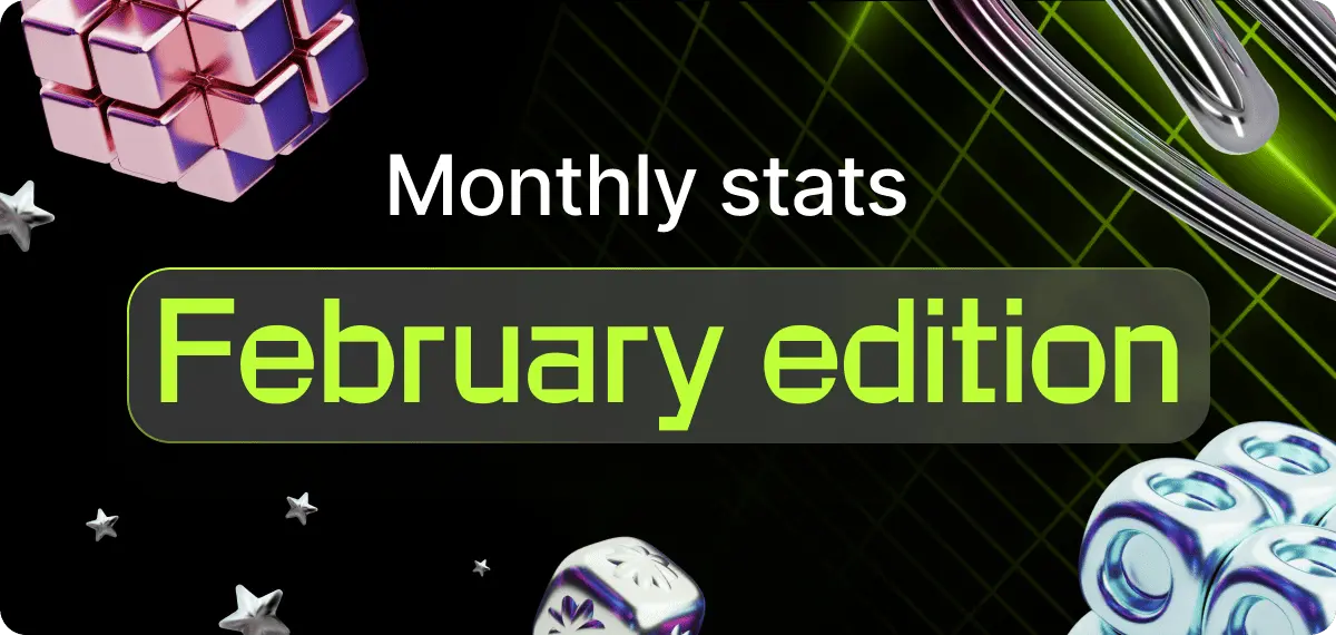 Monthly stats: February edition