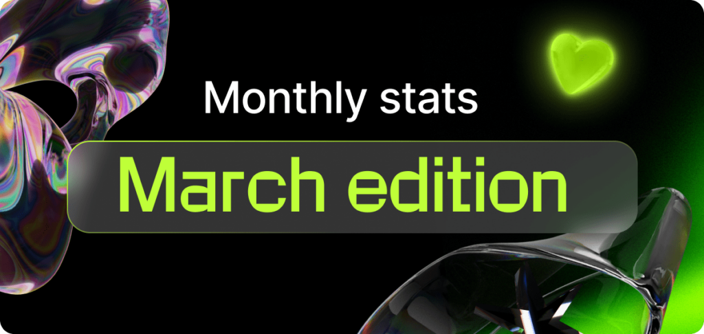 March Trading Stats: $620K Paid, 50K+ Traders & Major Upgrades